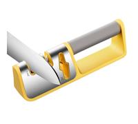 Scissors Sharpener - Sharpening for Scissors with V-Groove, Manual Sharpening Tool | for Camping Hiking Kitchen Home Garden Lawn Picnic Worktop