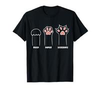 Scissors Stone Paper Cat Cat Lovers Cat Funny Cats T-Shirt