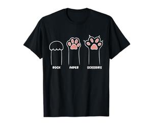 Scissors Stone Paper Cat Cat Lovers Cat Funny Cats T-Shirt