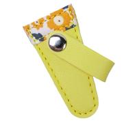 Scissors Storage Case - Pu Leather Sheath for Embroidery | Pu Leather with Metal Detail, 12x3cm Compact Size, Protective Sleeve Style, Fits Small Scissors, Available with Color Options