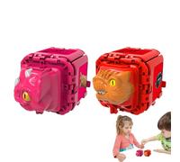 Scissors Toy - Electronic Guessing Game Machine, Portable Rock Paper Puzzle Playset, Ideal Engaging Finger Learning Game | Experience Excitement Dinosaur Shapes for Home School Nursery Parties