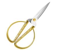 Scissors,Ultra Sharp Blades Stainless Steel Heavy Duty Shears for Embroidery, Sewing, Craft, Art Work & Daily Use (Gold)