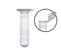 SciStar 2.0 mL Microcentrifuge Tubes, Sterile Polypropylene, RNase/DNase-Free, Graduated, Snap Cap, Autoclavable, High Centrifugation Resistance - Pack of 500 PCS