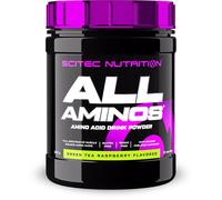 Scitec Nutrition All Aminos - Essential Amino Acids - with Magnesium - Gluten-Free, Sugar-Free - Ideal for Workouts and Recovery, 340 g, Green Tea-Raspberry