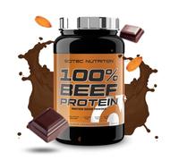 Scitec Nutrition 100% Beef Protein, Flavored Protein Drink Powder, Lactose Free, Sugar Free, Gluten Free, 900 g, Almond Chocolate