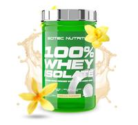Scitec Nutrition 100% Whey Isolate - Pure Protein Power with BCAAs - Glutamine & Arginine - Sugar & Gluten Free Formula, 700 g, Vanilla