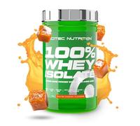 Scitec Nutrition 100% Whey Isolate - Pure Protein Power with BCAAs - Glutamine & Arginine - Sugar & Gluten Free Formula, 700 g, Salted Caramel