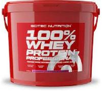 Scitec Nutrition 100% Whey Protein Professional - Enhanced with Extra Amino Acids & Digestive Enzymes - Gluten-Free - Palm Oil Free, 5 kg, Strawberry - White Chocolate