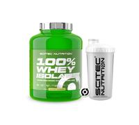Scitec Nutrition 100% Whey Isolate - Pure Protein Power with BCAAs - Glutamine & Arginine - Sugar & Gluten Free Formula, 2 kg, Strawberry