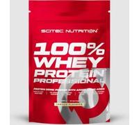 Scitec Nutrition 100% Whey Protein Professional - Enhanced with Extra Amino Acids & Digestive Enzymes - Gluten-Free - Palm Oil Free, 1000 g, White Chocolate