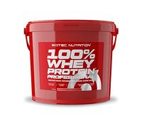 Scitec Nutrition 100% Whey Protein Professional 5 kg - Improved Formula Gluten Free and Sugar Free Strawberry Flavor