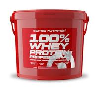 Scitec Nutrition 100% Whey Protein Professional 5 kg - Improved Formula Gluten Free and Sugar Free Strawberry Flavor