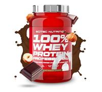 Scitec Nutrition 100% Whey Protein Professional - Enhanced with Extra Amino Acids & Digestive Enzymes - Gluten-Free - Palm Oil Free, 920 g, Chocolate-Hazelnut