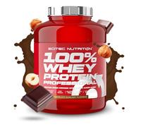 Scitec Nutrition 100% Whey Protein Professional - Enhanced with Extra Amino Acids & Digestive Enzymes - Gluten-Free - Palm Oil Free, 2.35 kg, Chocolate-Hazelnut