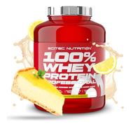 Scitec Nutrition 100% Whey Protein Professional - Enhanced with Extra Amino Acids & Digestive Enzymes - Gluten-Free - Palm Oil Free, 2.35 kg, Lemon Cheesecake