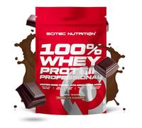Scitec - 100% Whey Protein Professional - Amino Acids & Digestive Enzymes - Chocolate 1000g