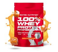 Scitec Nutrition 100% Whey Protein Professional - Enhanced with Extra Amino Acids & Digestive Enzymes - Gluten-Free - Palm Oil Free, 500 g, Salted Caramel