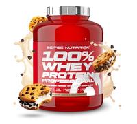 Scitec Nutrition 100% Whey Protein Professional - Enhanced with Extra Amino Acids & Digestive Enzymes - Gluten-Free - Palm Oil Free, 2.35 kg, Chocolate-Cookies & Cream