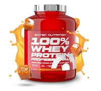 Scitec Nutrition 100% Whey Protein Professional - Enhanced with Extra Amino Acids & Digestive Enzymes - Gluten-Free - Palm Oil Free, 2.35 kg, Salted Caramel