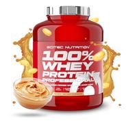 Scitec Nutrition 100% Whey Protein Professional - Enhanced with Extra Amino Acids & Digestive Enzymes - Gluten-Free - Palm Oil Free, 2.35 kg, Peanut Butter