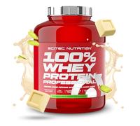 Scitec Nutrition 100% Whey Protein Professional - Enhanced with Extra Amino Acids & Digestive Enzymes - Gluten-Free - Palm Oil Free, 2.35 kg, Pistachio-White Chocolate