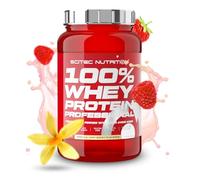 Scitec Nutrition 100% Whey Protein Professional - Enhanced with Extra Amino Acids & Digestive Enzymes - Gluten-Free - Palm Oil Free, 920 g, Vanilla-Very Berry