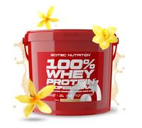 Scitec Nutrition 100% Whey Protein Professional - Enhanced with Extra Amino Acids & Digestive Enzymes - Gluten-Free - Palm Oil Free, 5 kg, Vanilla