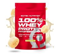 Scitec Nutrition 100% Whey Protein Professional - Whey Protein Complex | From concentrate and isolate - with digestive enzymes - for muscle building - 500 g, Banana
