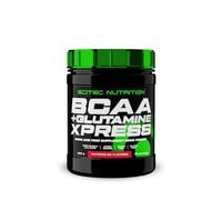 Scitec Nutrition BCAA + Glutamine Xpress - Essential Amino Acid Blend - with 5g 2:1:1 BCAAs - 5g Glutamine - Fortified with Taurine, 300 g, Watermelon