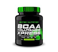 Scitec Nutrition BCAA + Glutamine Xpress - Essential Amino Acid Blend - with 5g 2:1:1 BCAAs - 5g Glutamine - Fortified with Taurine, 600 g, Apple