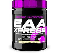 Scitec Nutrition EAA Xpress - Full Spectrum Essential Amino Acids - 3400mg BCAA, 7160mg EAA - Gluten-Free, Sugar-Free, Lactose-Free, 400 g, Peach Ice Tea
