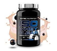 Scitec Nutrition Iso Whey Clear - Refreshing Protein Drink - Sugar-Free - Lactose-Free - Gluten-Free - Palm Oil-Free, 1025 g, Blueberry