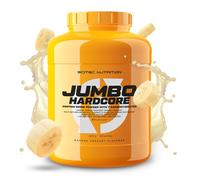 Scitec Nutrition Jumbo Hardcore, High Protein Weight Gainer with Amino Select Matrix, Superfoods, Creatine and with 7 carbohydrates, Gluten-Free and Lactose-Free, 3060 g, Banana Yogurt
