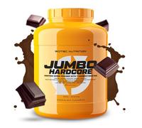 Scitec Nutrition Jumbo Hardcore, High Protein Weight Gainer with Amino Select Matrix, Superfoods, Creatine and with 7 carbohydrates, Gluten-Free and Lactose-Free, 3060 g, Chocolate