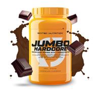 Scitec Nutrition Jumbo Hardcore, High Protein Weight Gainer with Amino Select Matrix, Superfoods, Creatine and with 7 carbohydrates, Gluten-Free and Lactose-Free, 1530 g, Chocolate