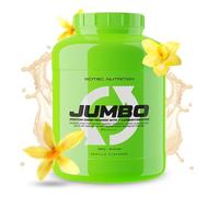 Scitec Nutrition Jumbo - High-Calorie Weight Gainer - with Multi-Component Protein - Amino Acid Matrix - Metabolic Matrix - Superfood Blend, 3,52 kg, Vanilla