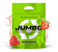 Scitec Nutrition Jumbo - High-Calorie Weight Gainer - with Multi-Component Protein - Amino Acid Matrix - Metabolic Matrix - Superfood Blend, 6,6 kg, Strawberry