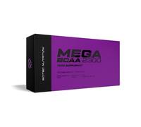 Scitec Nutrition Mega BCAA 2300 - Essential Amino Acids - 2:1:1 L-Leucine, L-Isoleucine, L-Valine with Vitamins, 120 Capsules