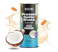 Scitec Nutrition Protein Delite Shake Flavored Protein Drink Powder with Coconut Shreds, L-carnitine, Green Coffee Extract, Green Tea Extract, 700 g, Almond-Coconut