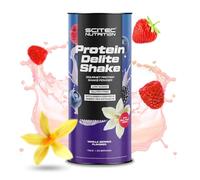 Scitec Nutrition Protein Delite Shake Flavored Protein Drink Powder with Freeze-Dried Fruits, L-carnitine, Green Coffee Extract, Green Tea Extract, 700 g, Vanilla-Berries