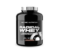 Scitec Nutrition Radical Whey - Whey Protein Concentrate and Isolate - with Creatine and BCAAs - Gluten Free - Fat Free, 2000 g, Chocolate