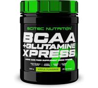 Scitec Nutrition BCAA + Glutamine Xpress - 5g BCAAs (2:1:1), 5g Glutamine, Taurine - Apple 300g