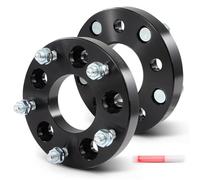 SCITOO 2Pcs 5x5 to 5x5.5 Wheel Adapters 1" Bore 78.3mm Studs 1/2 5Lug Wheel Spacers Fit for Buick Lesabre 1961-1985 for Buick Riviera 1964-1978 for Cadillac DeVille 1959-1983