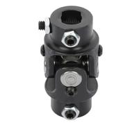 SCITOO 3/4" DD X 3/4-30 Spline Steering joints 83mm Black Single U-Joint for Chevy for Pontiac Monte Carlo Camaro Malibu Firebird Impala Bel Air Chevelle Biscayne Nova