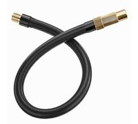 sciuU 2-in-1 Schrader & Presta Valve Adapter Hose for Air Compressors | For Bike Car Motorcycle Bicycle Tyre - 40cm Extension Tube compatible with Bosch, Xiaomi Air Pump Inflator