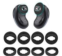 sciuU Ear Wing Tips compatible with Samsung Galaxy Buds Live 2020 Earbuds | [4 Pairs] Soft Silicone Ear Gel - nti-Lost Replacement Silicone Tips Case