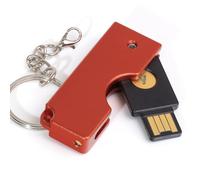 sciuU Metal Foldable Rotating Cover compatible with Yubico Security Key NFC/YubiKey 5 NFC / 5 NFC FIPS, USB-A Connector - Scratch-Resistant Protective Aluminium Alloy Case - Security Key Not Include