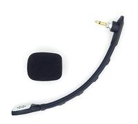 sciuU Mic Replacement BOOM Microphone compatible with ASTRO Gaming A40 TR, A40 Astro Audio V2 for PS4 Xbox One Nintendo Switch Computer PC Gaming Headsets Cancelling 3.5mm Jack, Silver