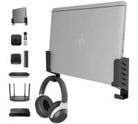 sciuU Multi-Functional Wall Mount Stand - for Laptops, Routers, TV Boxes, Network Switches, Modems Keyboards- compatible with Macbook/Notebook/ASUS/Lenovo/HP/Dell, for Decive Thick < 4cm