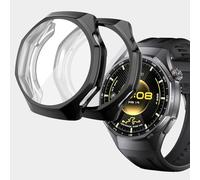 sciuU Protective Case compatible with Huawei GT 6 Pro 46mm, [2 Pack] Full All-around Flexible TPU Cover with Built-in Screen Protector, Slim & Shockproof Case for GT6Pro